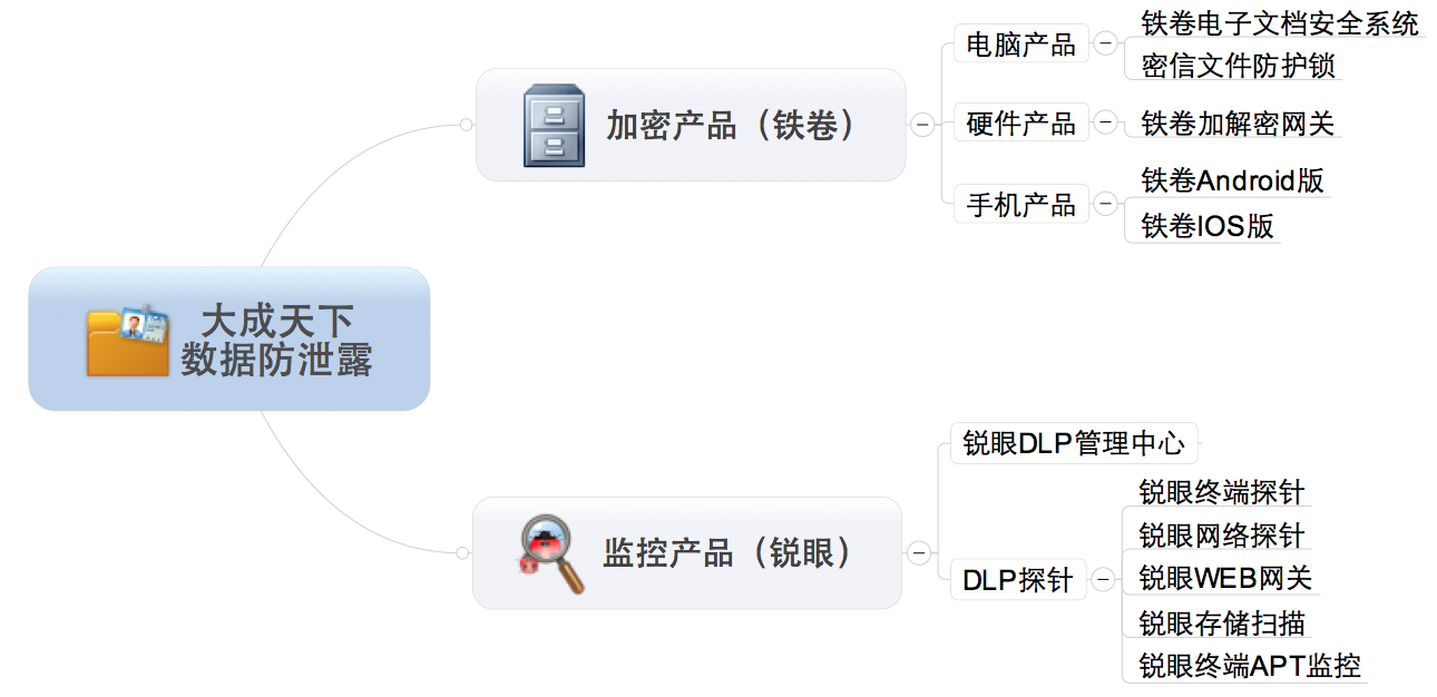 大成天下数据防泄漏解决方案